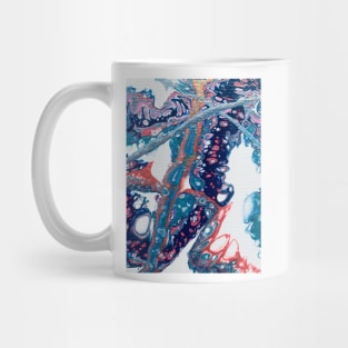 Cellular rainbow Mug